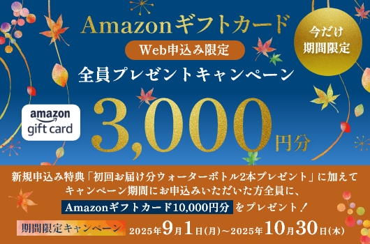 Amazonギフトカード10,000円分全員プレゼントキャンペーン