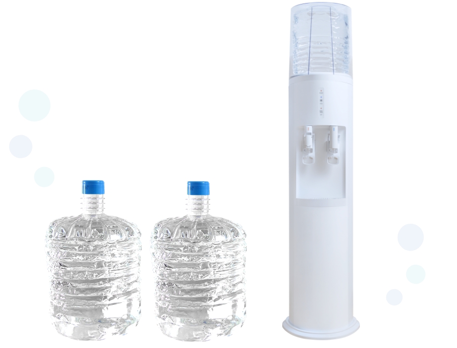 うるのん・富士の天然水さらり 12L×2 - ミネラルウォーター